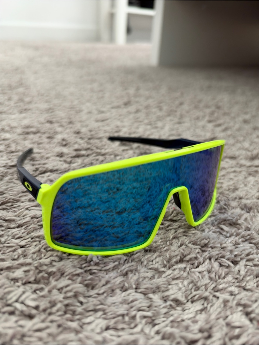 Oakley Sutro Custom Neon Yellow